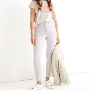 Madewell Curvy High Rise skinny crop